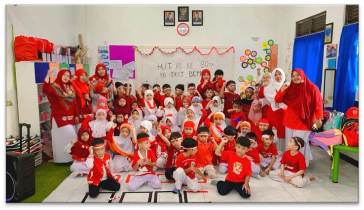 Semarak HUT RI ke 80 Tahun TKIT Bina Cendekia Mandiri (BCM) Entrepreneur’s School 