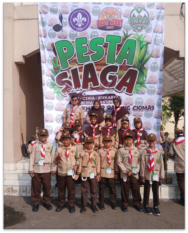 SDIT Bina Cendekia Mandiri Entrepreneur's School Tampil Gemilang Dalam Pesta Siaga Pramuka Se-Kecamatan Ciomas 