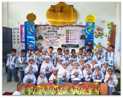 KBIT-TKIT BCM Peringati Maulid Nabi Muhammad Saw: Meneladani Sifat Rasulullah Dengan Berbagi Dan Menyayangi 